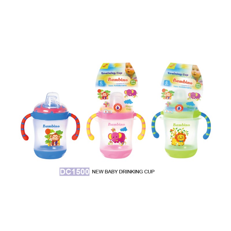 Baby Drinking Cup Supplier - OEM BPA Free Plastic Shaker Cup