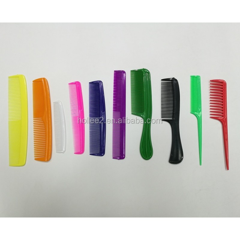 Plastic Comb Set Supplier - OEM HL5069 Customized 12pcs Set