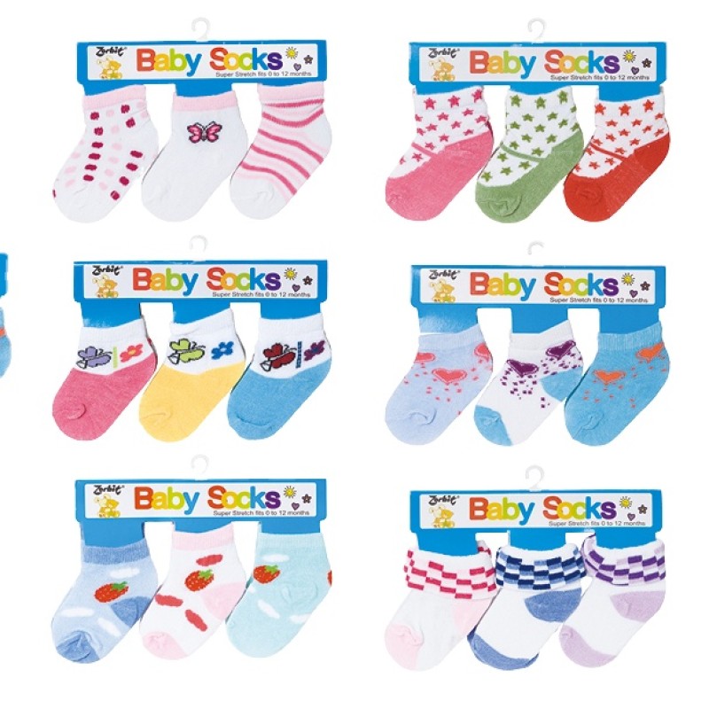 Baby Socks Supplier - OEM 7 Pairs Box Non Slip Casual Socks