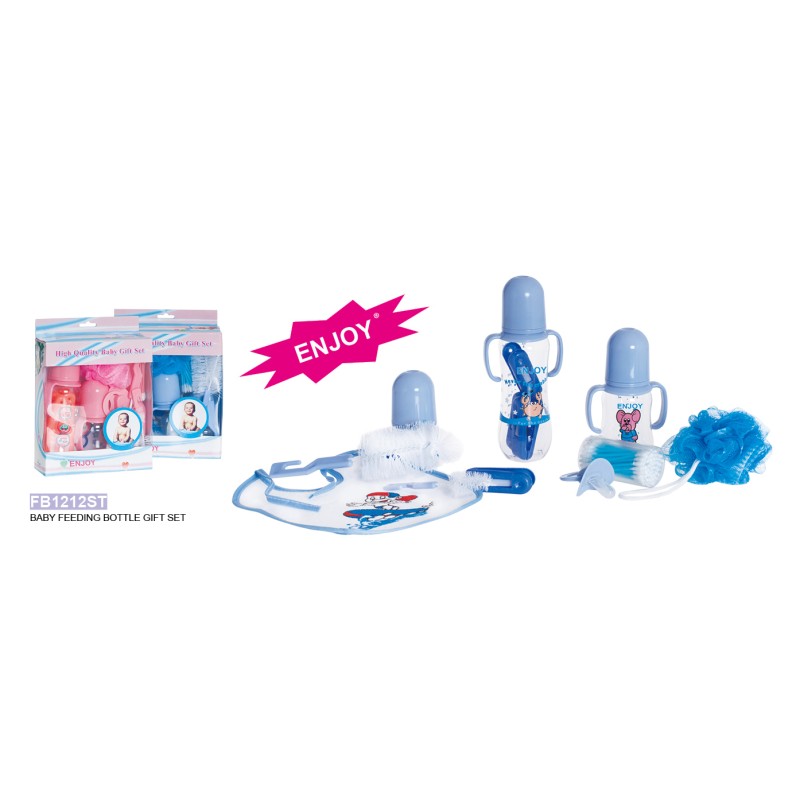 Baby Feeding Bottle Set Manufacturer - OEM Milk Bottle Pink Blue Box
