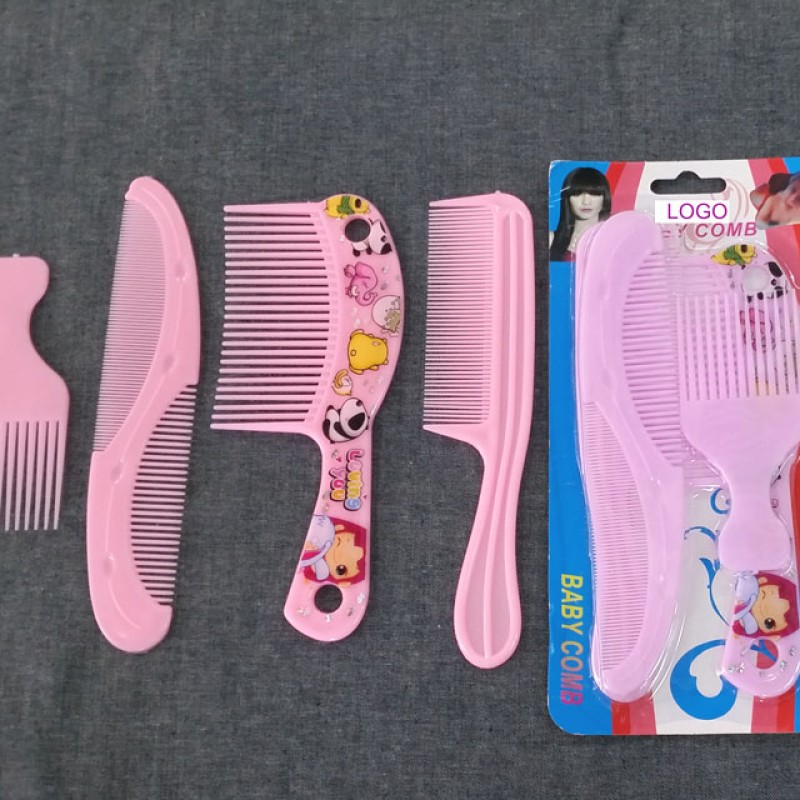Plastic Long Handle Comb Manufacturer - OEM Pink Big Size Comb