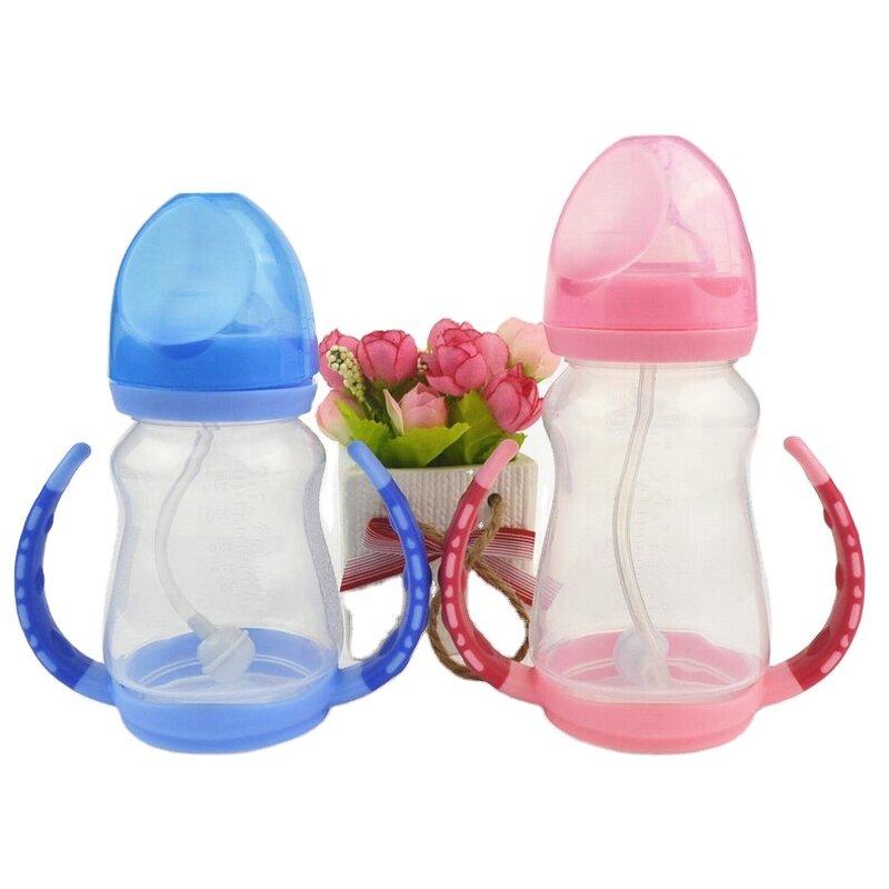 Baby Feeding Bottle Supplier - OEM BPA Free Pink Blue Box Packing