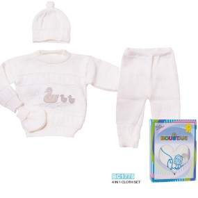 Baby Cloth Set Supplier - OEM 4 in 1 Set Manufacturer