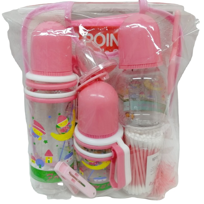 Feeding Bottle Gift Set Supplier - OEM 3 in 1 Baby Bottle Set