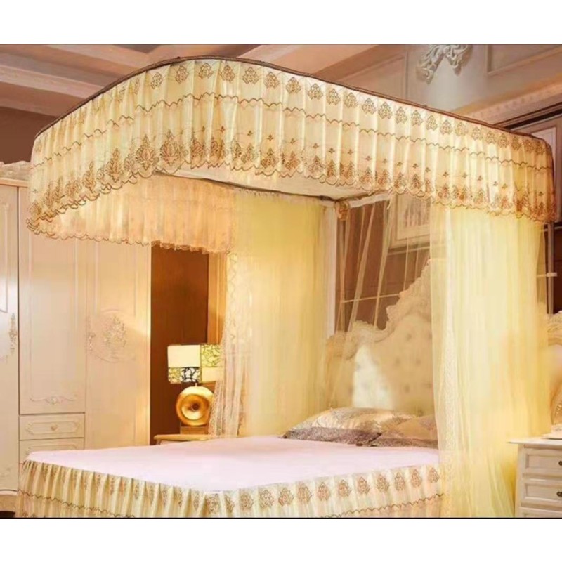 Mosquito Net Manufacturer - OEM Folding Rail Lace U-Rail Net