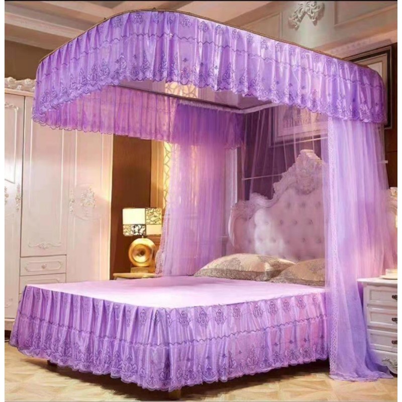 Mosquito Net Manufacturer - OEM Folding Rail Lace U-Rail Net