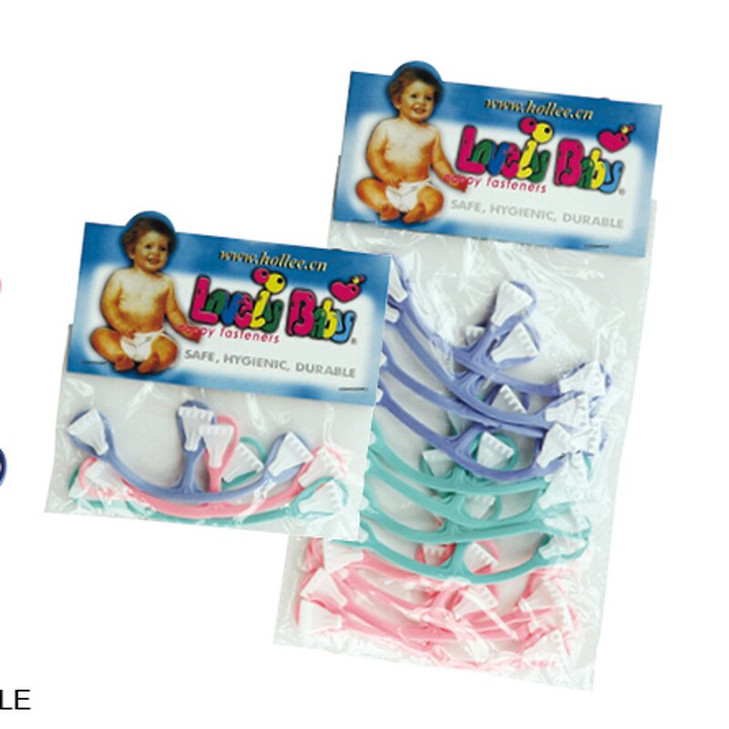 Infant Nappy Fasteners Manufacturer - OEM Bulk Packing Plastic Fasteners