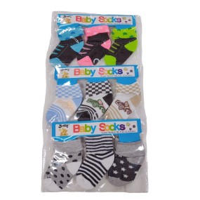 Kids Socks Manufacturer - OEM 3 in 1 Set for Spring Autumn