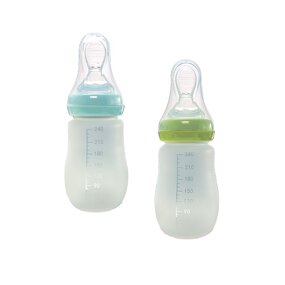 Squeeze Feeder - 8oz Silicone with Spoon