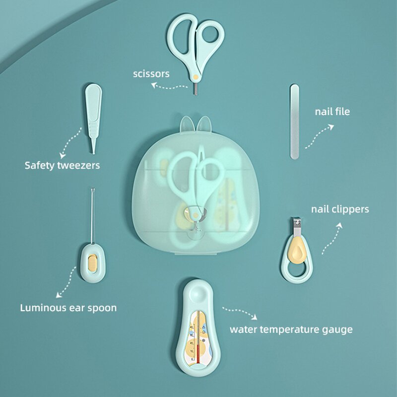Nail Clipper Set - Eco-friendly 6 Pack