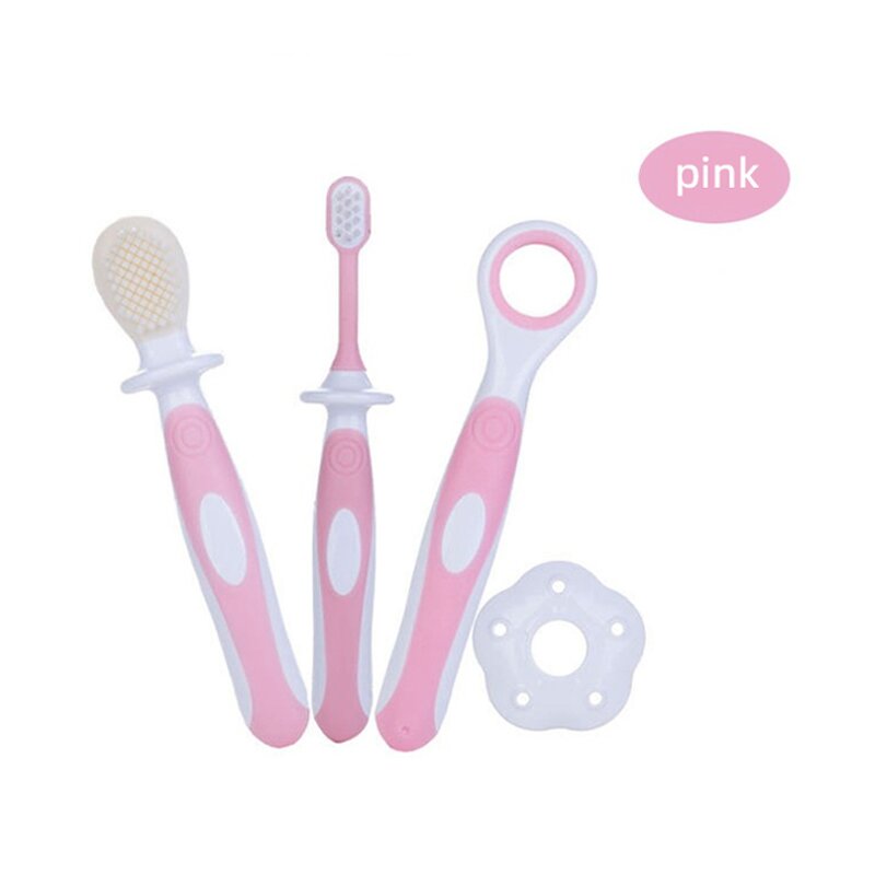 Training Toothbrush Set - 3 in 1 Tongue