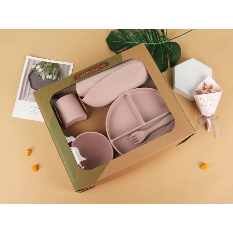 Baby Tableware Set - 6-Piece BPA Free