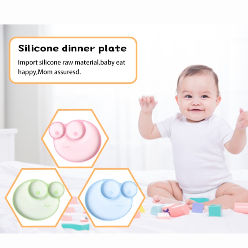 Baby Plate - BPA Free Silicone Dinnerware