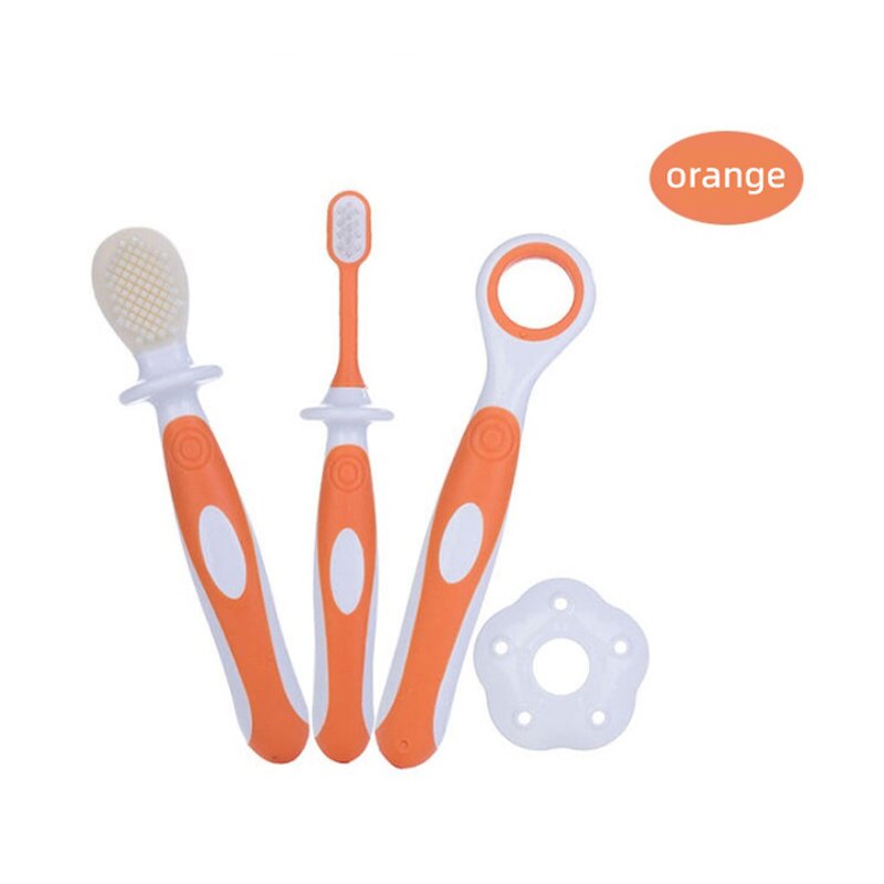 Training Toothbrush Set - 3 in 1 Tongue