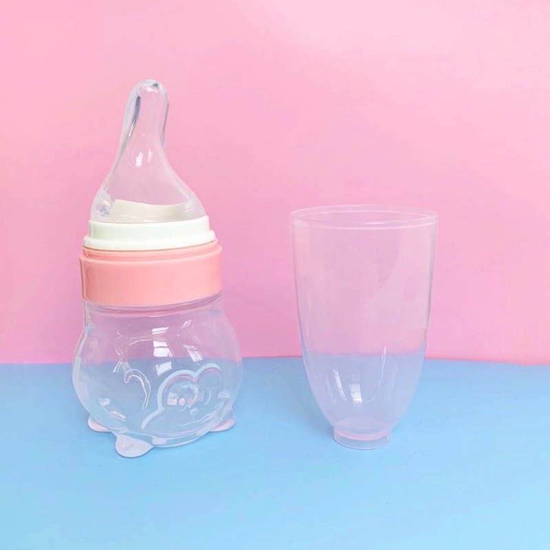 Food Feeding Bottle - Eco-friendly Silicone