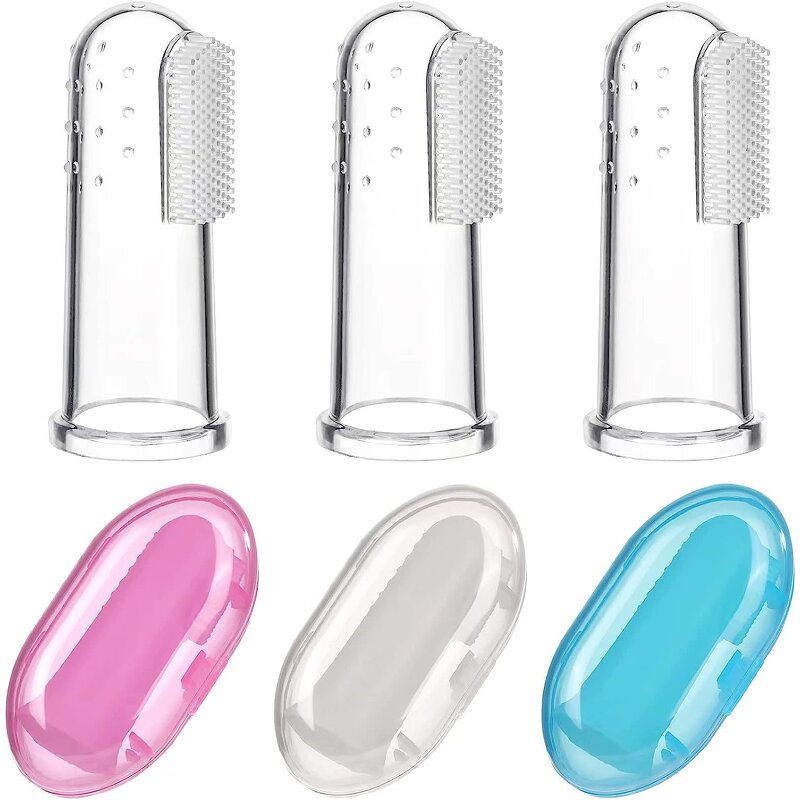 Finger Toothbrush - Food Grade Silicone