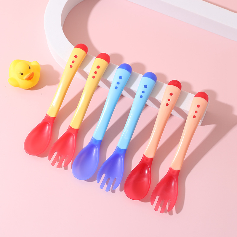 Baby Spoon Set - Heat Sensitive Feeding