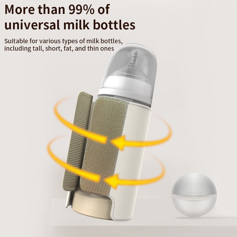 Portable Bottle Warmer - USB Wireless Heating