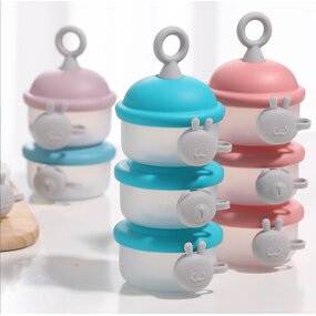 Milk Powder Dispenser - 3 Layer Portable