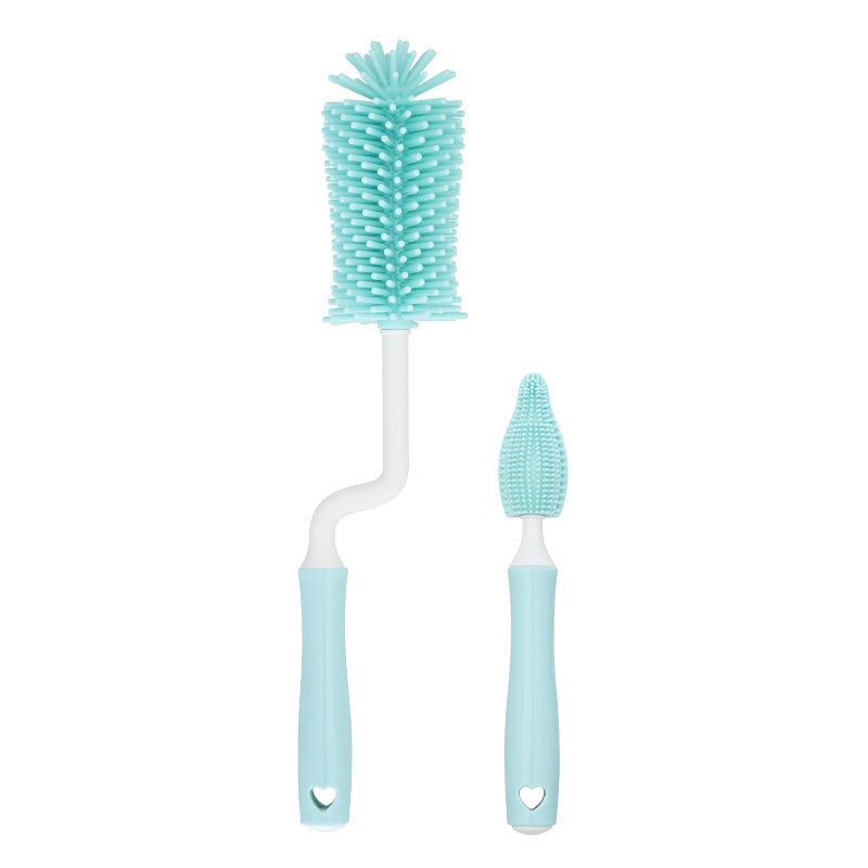 Bottle Brush Set - Silicone Pacifier Cleaner