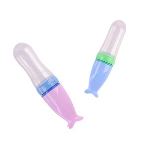 Fruit Feeder - Silicone Squeeze with Spoon