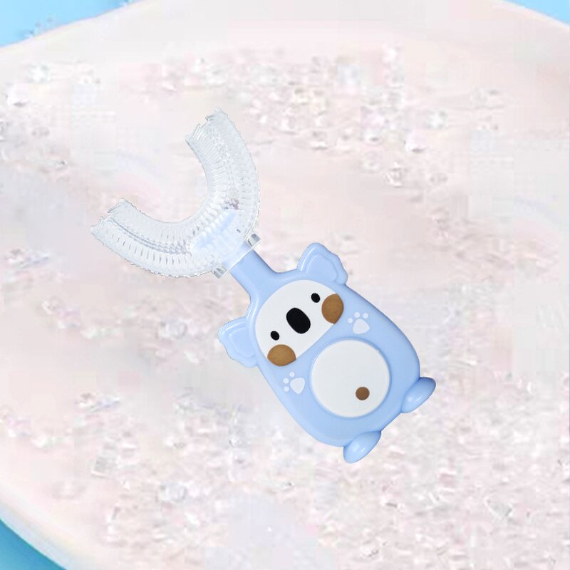 U-Shaped Toothbrush - Food Grade Silicone
