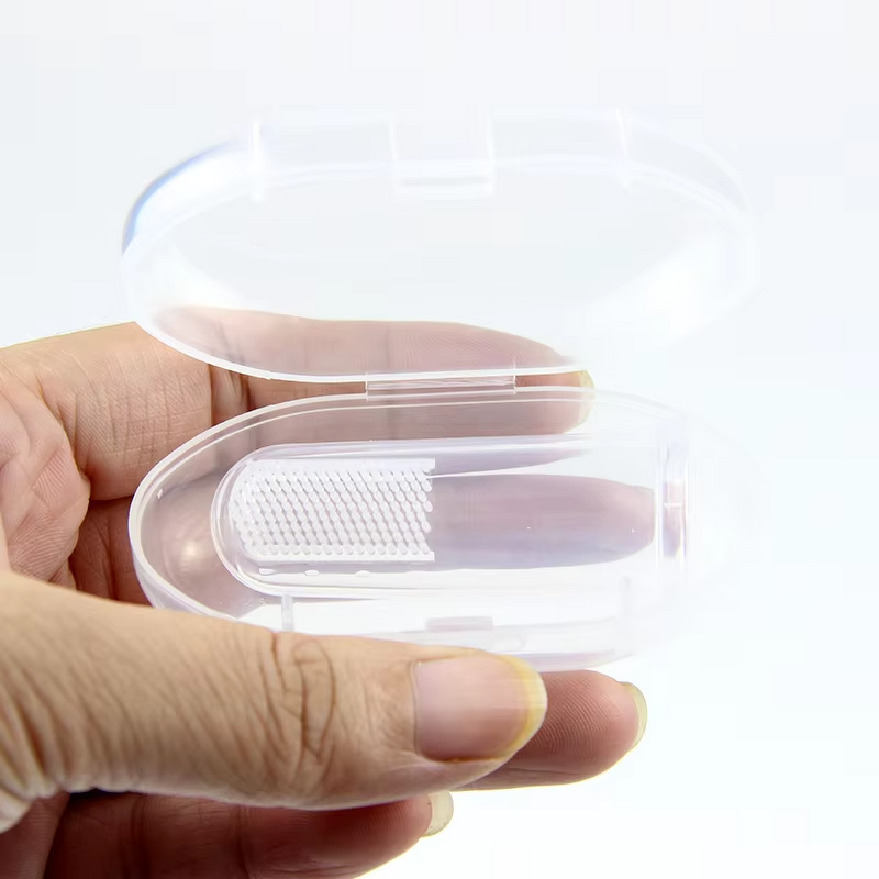 Finger Toothbrush - Soft Silicone with Box