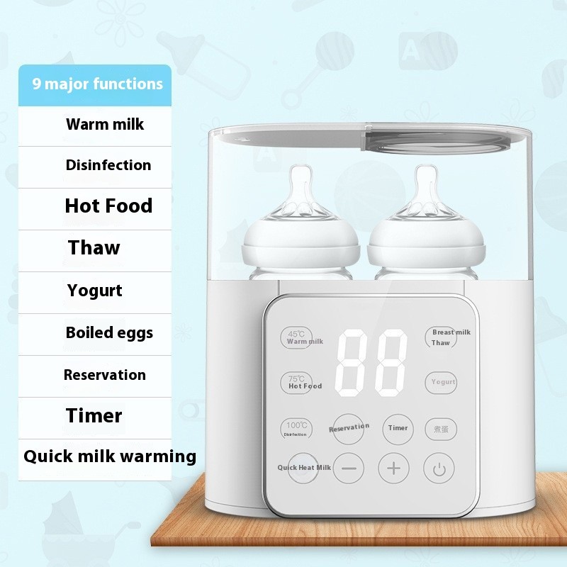 Bottle Warmer - Large Capacity 2 Bottles