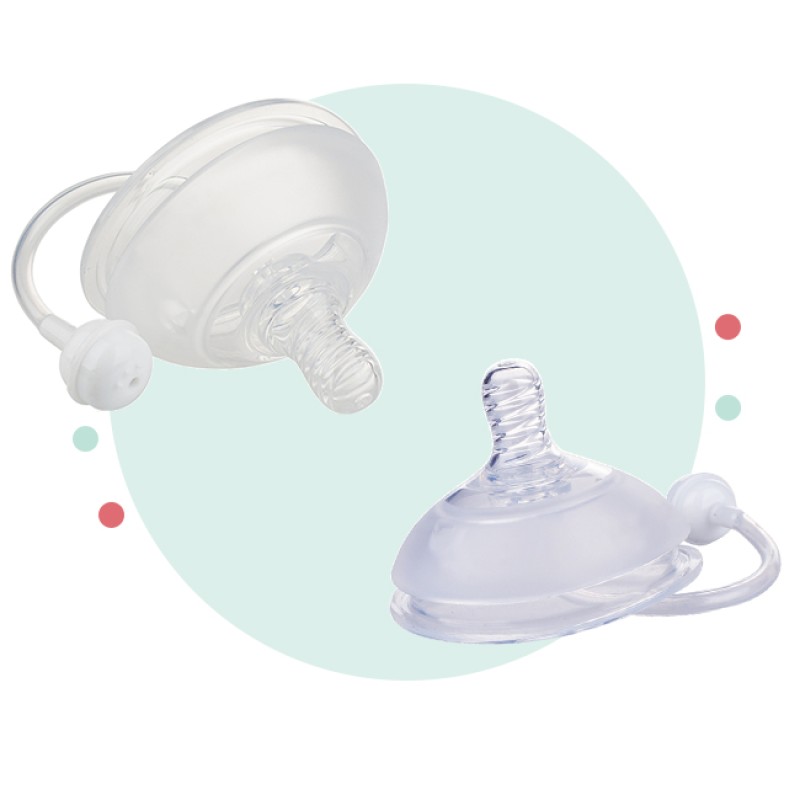 Pacifier Nipple - BPA Free for Milk Bottle