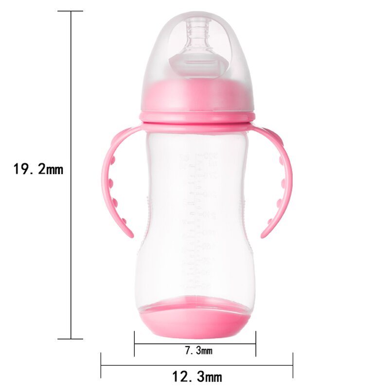 Feeding Bottle - 300ml PP Cartoon Pattern