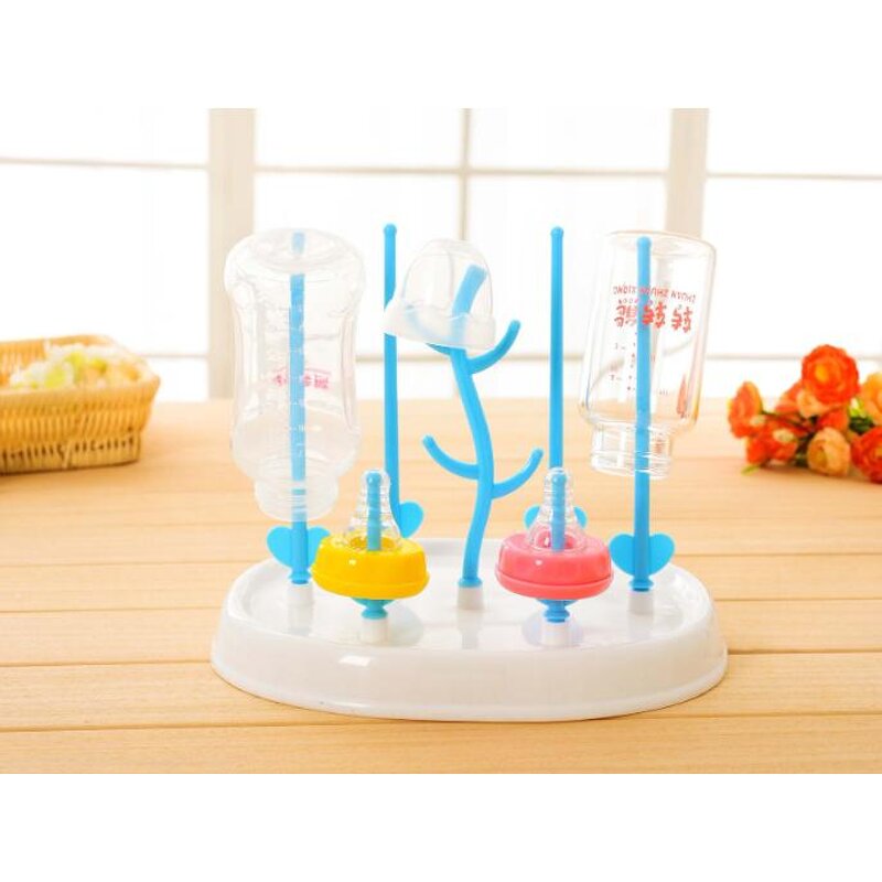 Bottle Drying Rack - Portable Plastic Holder