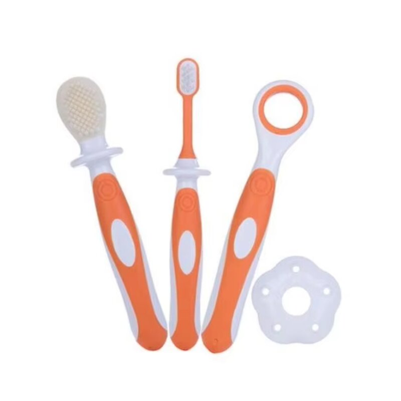 Training Toothbrush Set - 3 Pcs BPA Free