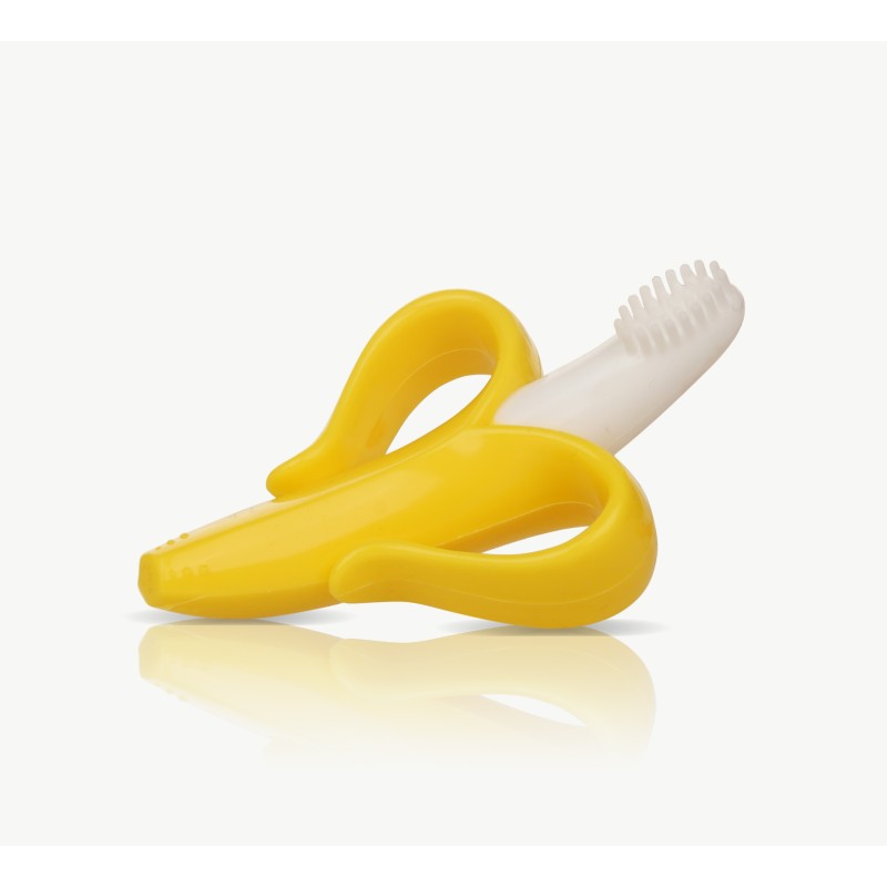 Toothbrush Teether - Soft Silicone Banana