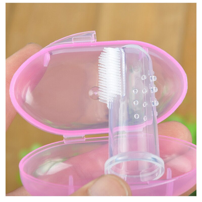 Finger Toothbrush - Food Grade Silicone