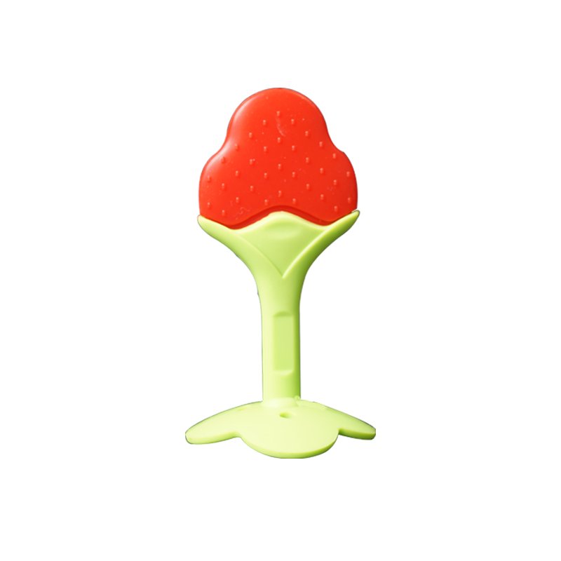 Teether Toy - Soft Silicone with Clip