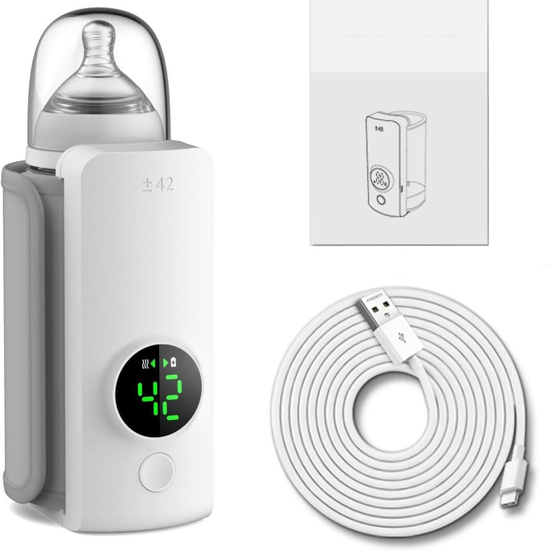 Portable Bottle Warmer - USB Charging Travel