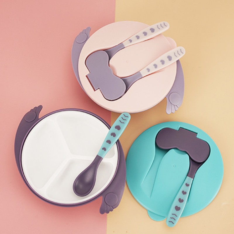Baby Bowl Set - Strong Suction Silicone