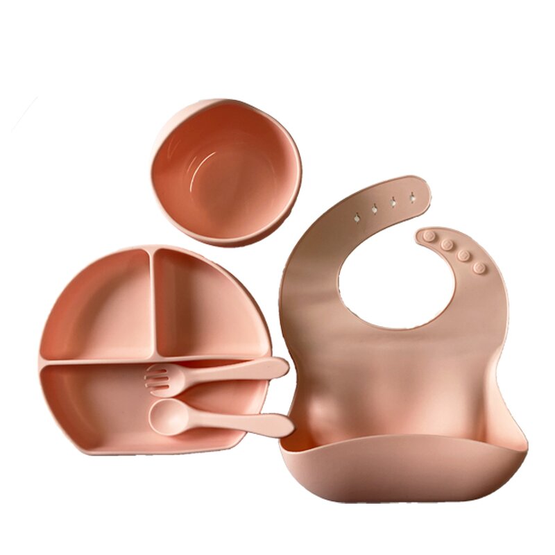 Baby Dinner Plate - Silicone Suction Cup