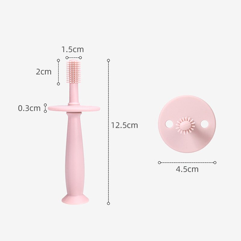 Baby Toothbrush - 360 Degree with Suction