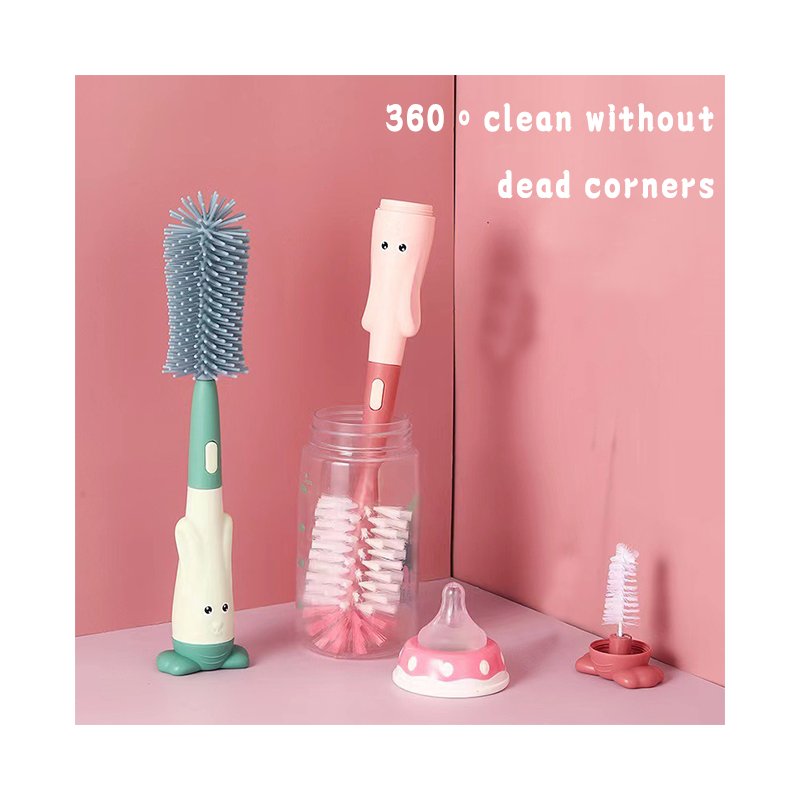 Bottle Cleaning Brush - Portable Silicone