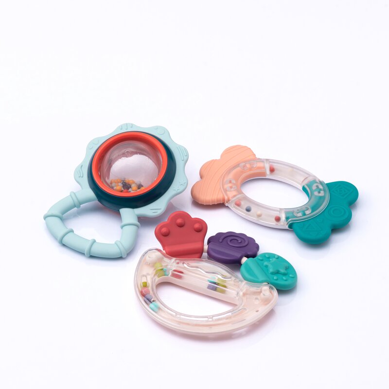 Baby Rattle Toy - Eco-friendly Teether