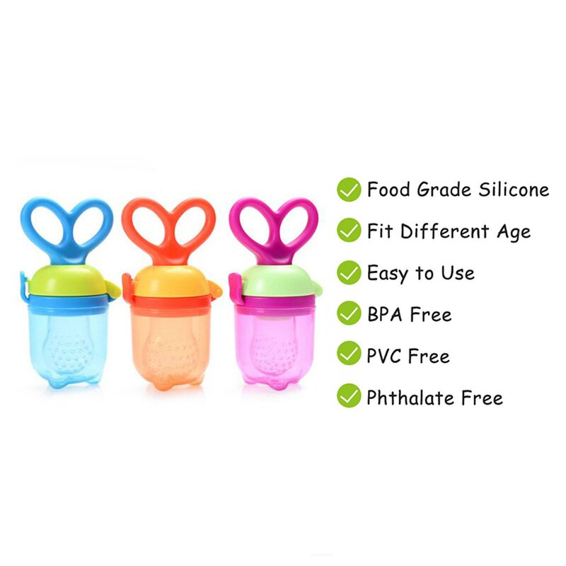 Fruit Feeder - BPA Free Silicone Teether