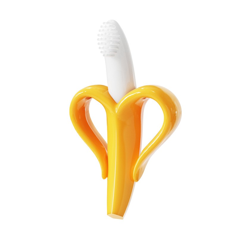Baby Toothbrush - Soft Fruit-Shaped Bite