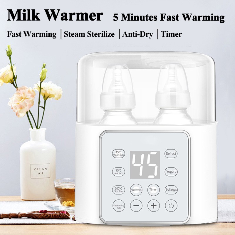 Bottle Warmer - Large Capacity 2 Bottles