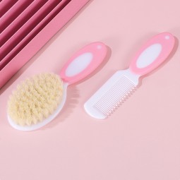 Baby Hair Care Set - Soft Goat Bristle