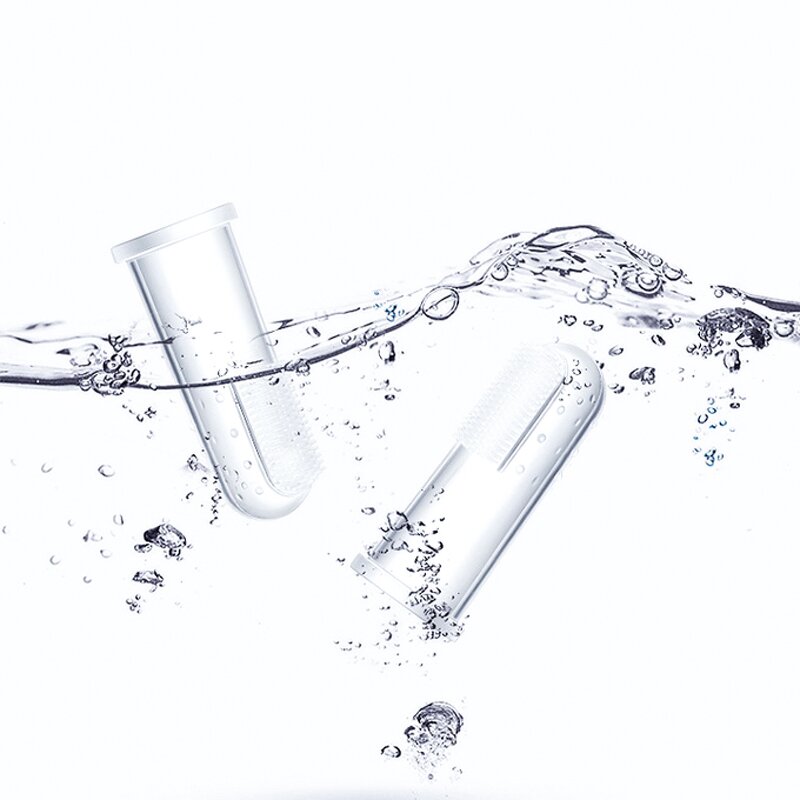 Finger Toothbrush - Soft Silicone Storage