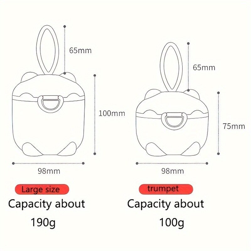 Milk Powder Dispenser - Eco Friendly