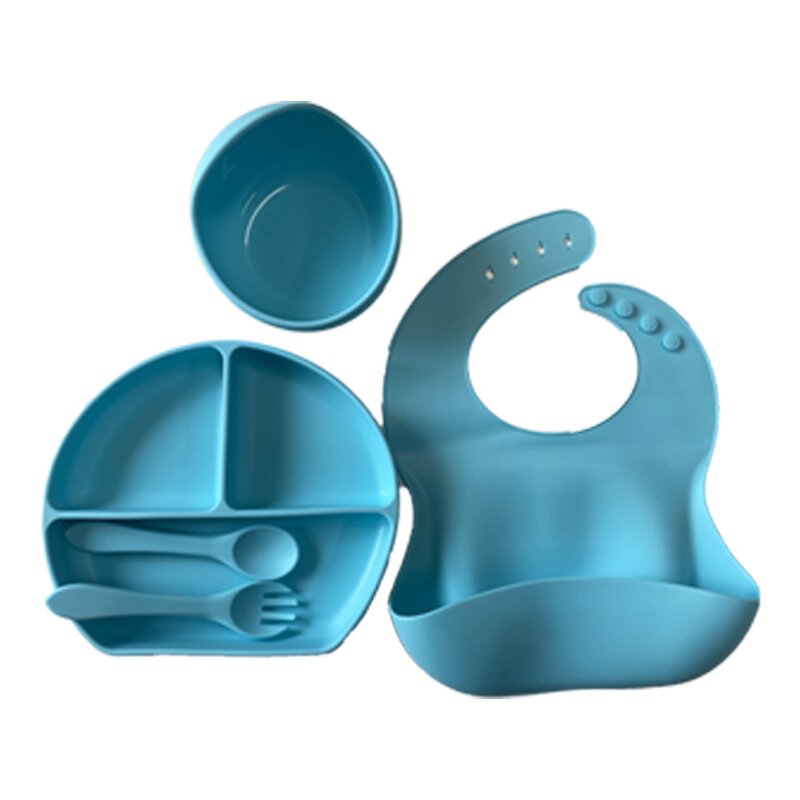 Baby Dinner Plate - Silicone Suction Cup
