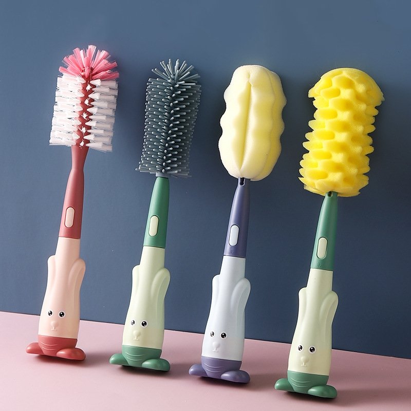 Cleaning Brush Set - Sponge Large Handle