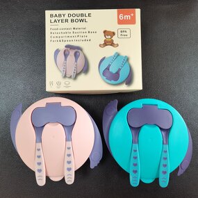 Baby Bowl - BPA Free Plastic Feeding